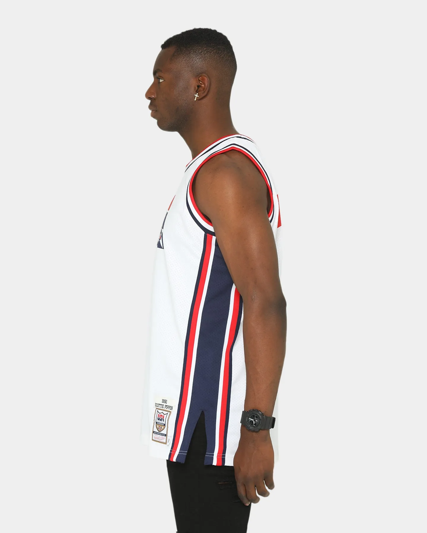 Mitchell & Ness Scottie Pippen #8 USA 92' NBA Authentic Jersey White